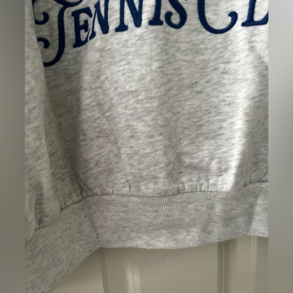 NWT Women’s Hollister Hoodie zip Sweatshirt “Hamptons Tennis” soft size M - Picture 3 of 7